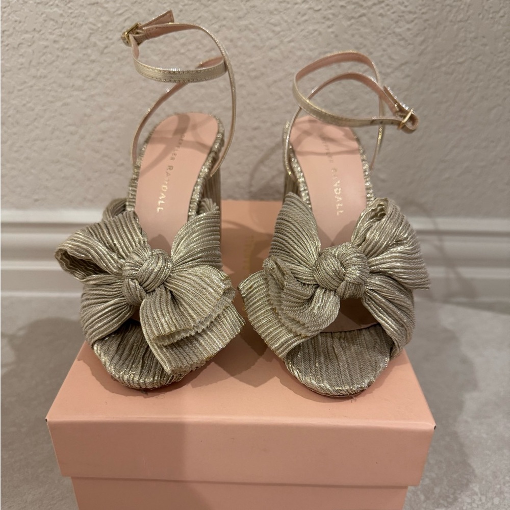 Loeffler Randall Women’s Camellia Pleated Bow Heel